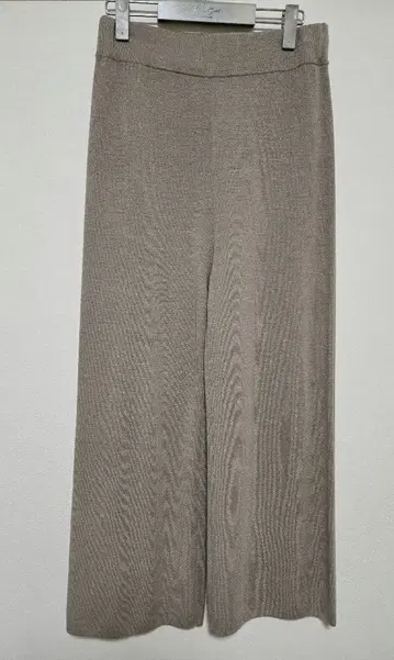 플라주 그레이지 니트 와이드 팬츠