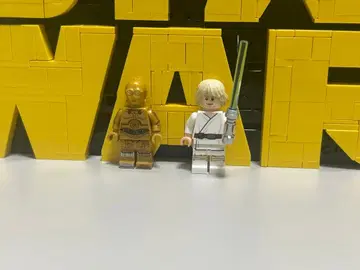 스타 워즈 루크 스카이워커 C-3PO 미니 피규어