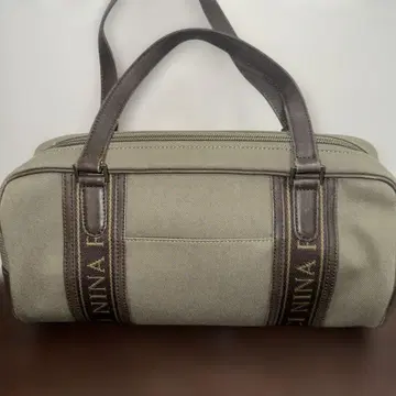 NINARICCI 올리브 그린 핸드백