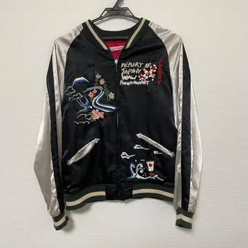 a11258 H.Ranch Market 리버서블 수베니어 스카잔