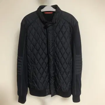 [a496] BASIC ZARA MAN 퀼팅 자켓 네이비