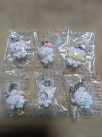 푹신푹신 스노우 메지루시 액세서리 산리오 캐릭터즈 풀 컴프