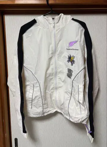 계속 한밤중이면 좋을 텐데 ZTMY 나일론 자켓 화이트 M