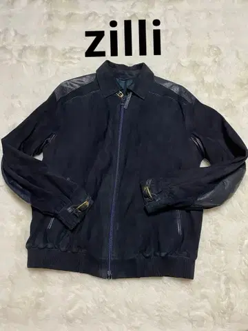 [세계 최고봉] zilli 스웨이드 블루종 프랑스제