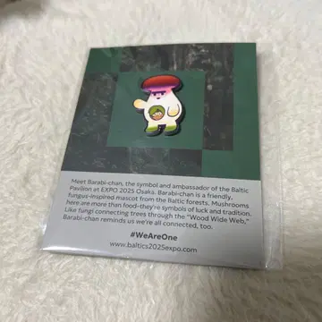 오사카 간사이 엑스포 발트 핀 배지 바라비찬