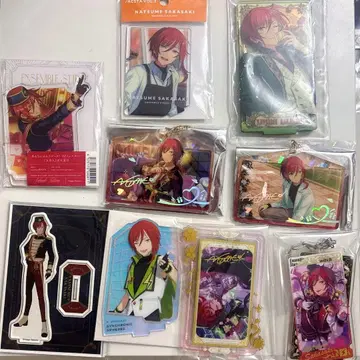 사카사키 나츠메 아크릴 굿즈 9개 세트