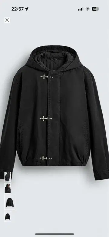 ZARA 파이어맨 자켓 M