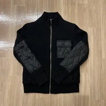 used 구제 의류 리버서블 집업 니트 자켓 퀼팅 자켓