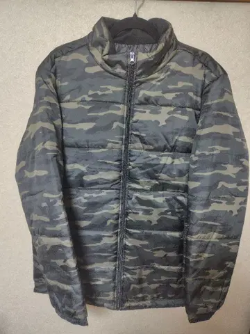 방한 점퍼 카모 패턴 LL