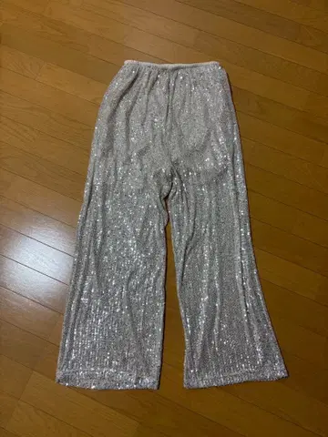 wee9s 'GIRAGIRA' disco pants 골드