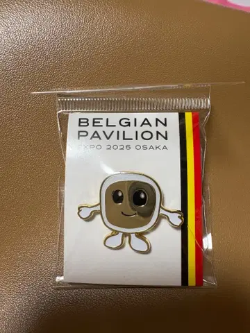 벨기에 [레어] 벨기에관 EXPO 2025 OSAKA 핀 배지 1개