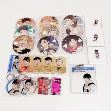 하이큐!! 캔뱃지 아크릴 키링 아크릴 스탠드 묶음 판매