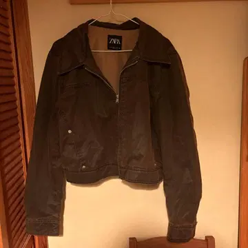 ZARA 브라운 크롭 자켓