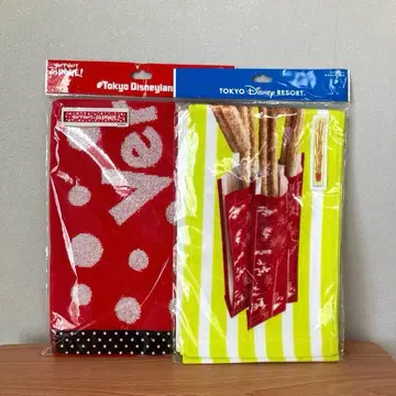 디즈니 롱 타월 2개 세트