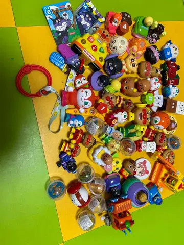 호빵맨 완구 일괄 피규어 손가락 인형 레트로