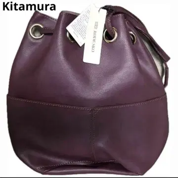 새상품 RODE SKO 로데스코 숄더백 복조리 와인색