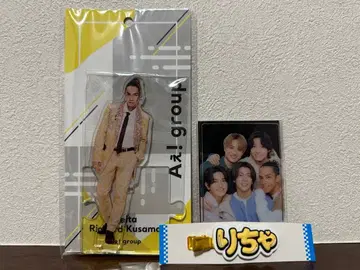 A! group 쿠사마 리차드 케이타 아크릴 스탠드 헤어 클립