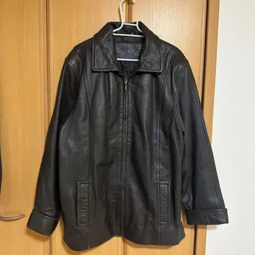 Jacquelin Ferrar 가죽 자켓 다크 브라운 천연 가죽