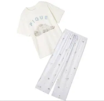 새상품 아자라시 셋업 젤라또피케 상하의 세트