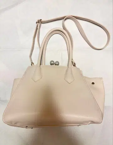 핸드백 숄더백 핑크 베이지 펄