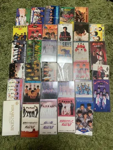 GENJI 싱글 CD 컬렉션 34장 솔로 외 있음