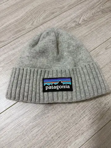 patagonia 그레이 니트 모자