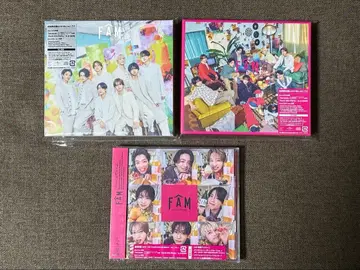 Timelesz [ FAM ] 3가지 형태 특전 포함