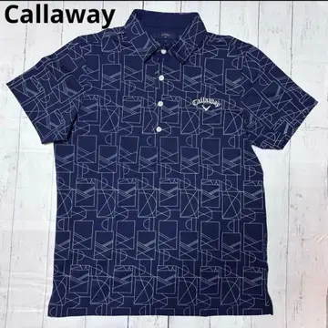 새상품급 캘러웨이 골프 피케 셔츠 네이비 M