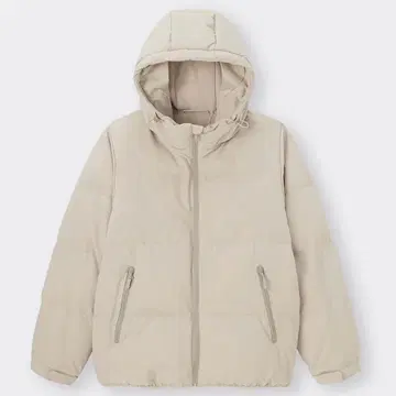 지유 히트 패디드 블루종 베이지 XL