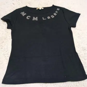MCM 레제르 블랙 티셔츠 M