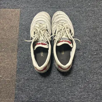 미즈노 모렐리아 축구화 FG 화이트/블랙/레드