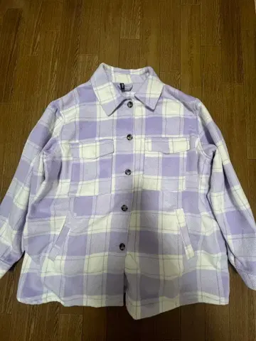 H&M 체크 플란넬 셔츠 L 사이즈