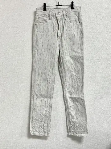 Levi's 70s High STRAIGHT 스트레이트 데님 화이트