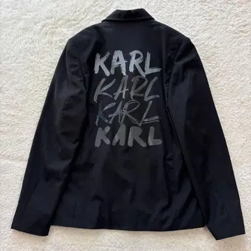 칼 라거펠트 정장 자켓 백 프린트 블랙 KIDS16