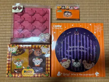 디즈니씨 더피 프렌즈 미니 타월, 실리콘 몰드, 피크 세트