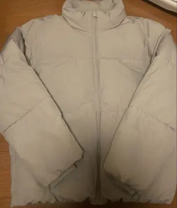 JUNRED 베이지 다운 자켓