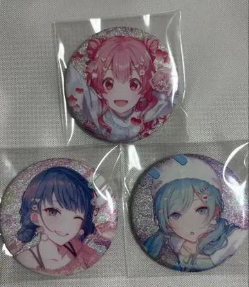 프로세카 모모이 아이리 히노모리 시즈쿠 키리타니 하루카 캔뱃지