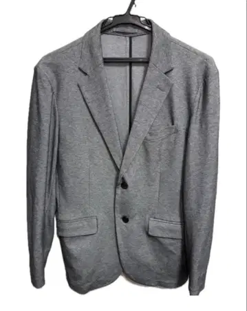 그레이 테일러드 자켓 5버튼