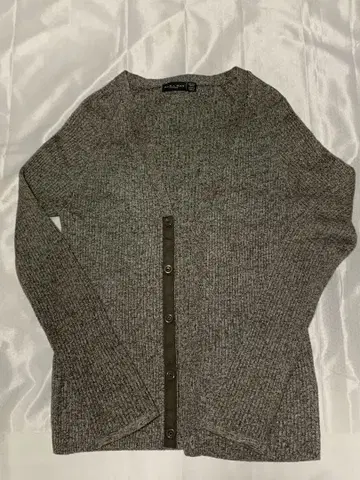 [ 새상품급 ] ZARA 브라운 니트 가디건 긴팔