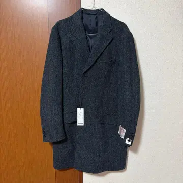 새상품 Harris Tweed 해리스 트위드 체스터 코트 사이즈 3L