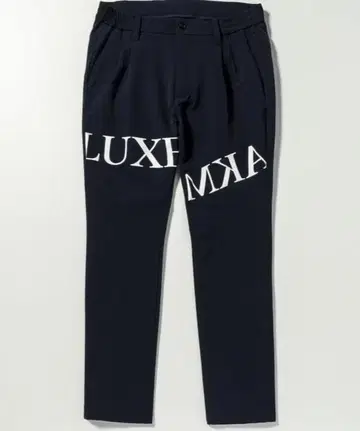 새상품 [ LUXEAKMPLUS ] 네이비 속기모 팬츠 M