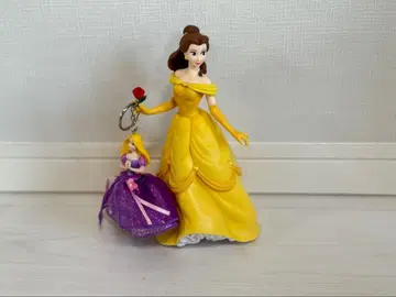 벨과 라푼젤 피규어 키링 세트