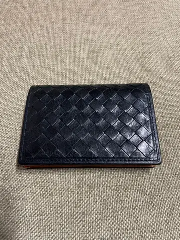 미 COCOMEISTER 블랙 가죽 명함지갑