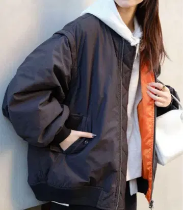 CIAOPANIC TYPY 2WAY 볼륨 슬리브 MA-1 블랙