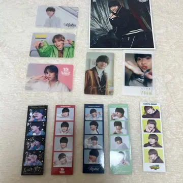 나니와단시 오하시 카즈야 포토 카드 클리어 카드