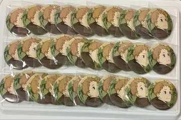 하이큐!! 배구 사계절 풍경 봄의 진 야쿠 모리스케 캔뱃지