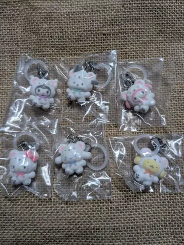 푹신푹신 스노우 메지루시 액세서리 산리오 캐릭터즈 풀 컴프 2