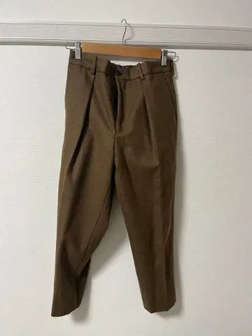 markaware 브라운 슬랙스