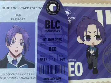 블루 록 special trip 여권풍 노트 미카게 레오