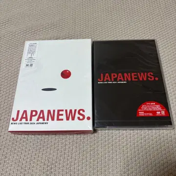 NEWS JAPANEWS 라이브 투어 초회반 일반ver 세트 DVD